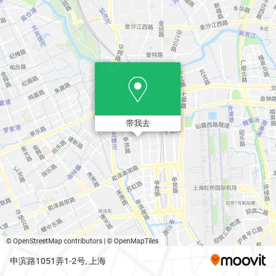 申滨路1051弄1-2号地图