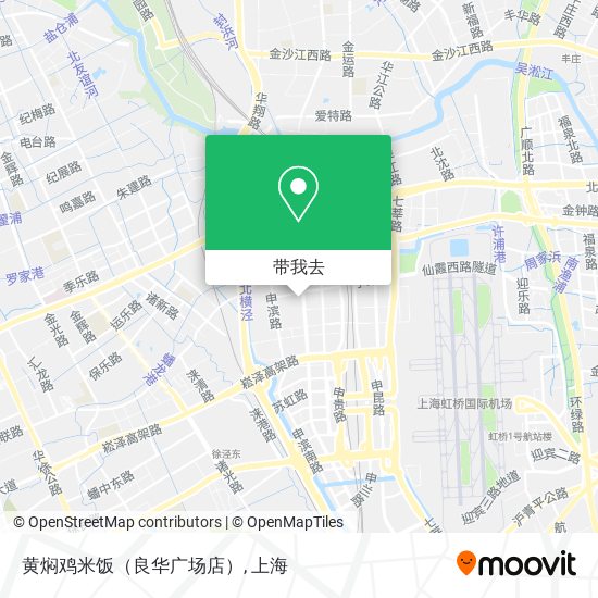 黄焖鸡米饭（良华广场店）地图