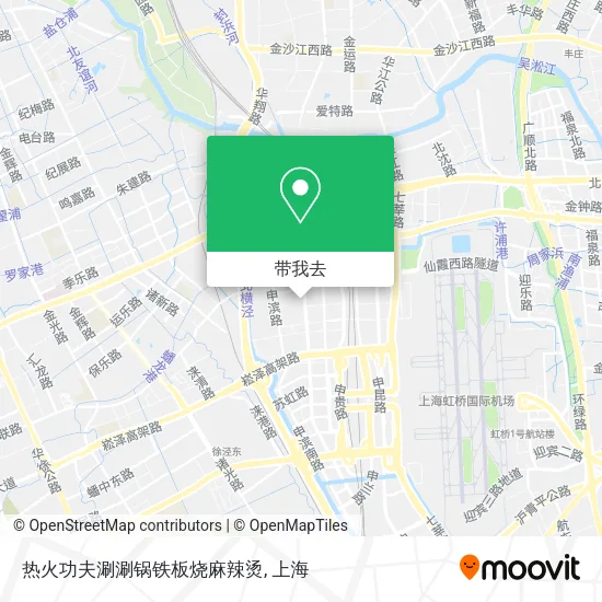 热火功夫涮涮锅铁板烧麻辣烫地图