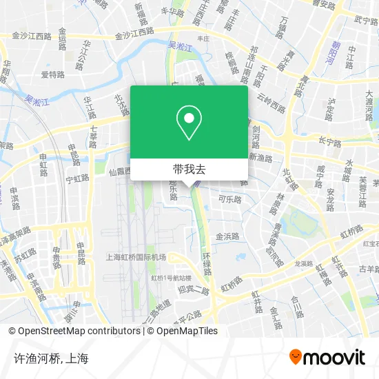 许渔河桥地图