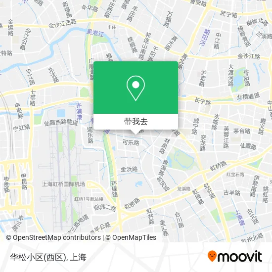 华松小区(西区)地图
