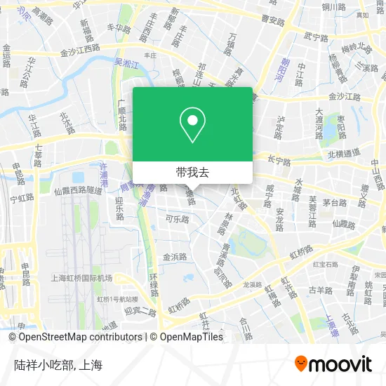 陆祥小吃部地图