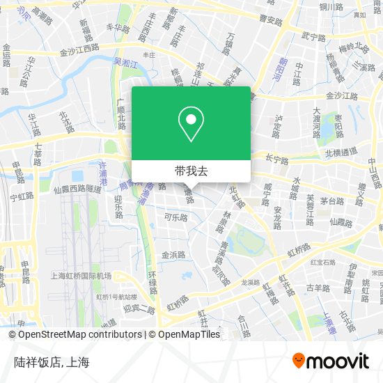 陆祥饭店地图