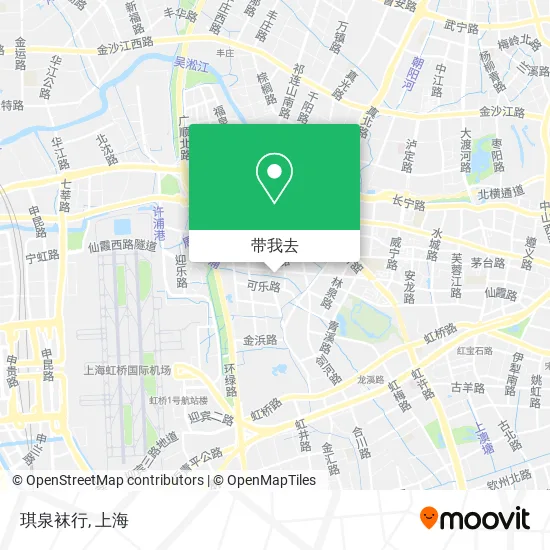 琪泉袜行地图