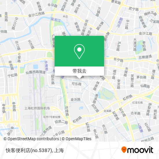 快客便利店(no.5387)地图