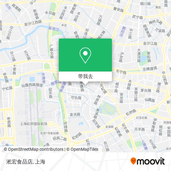 淞宏食品店地图