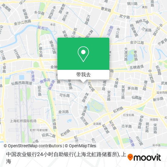 中国农业银行24小时自助银行(上海北虹路储蓄所)地图