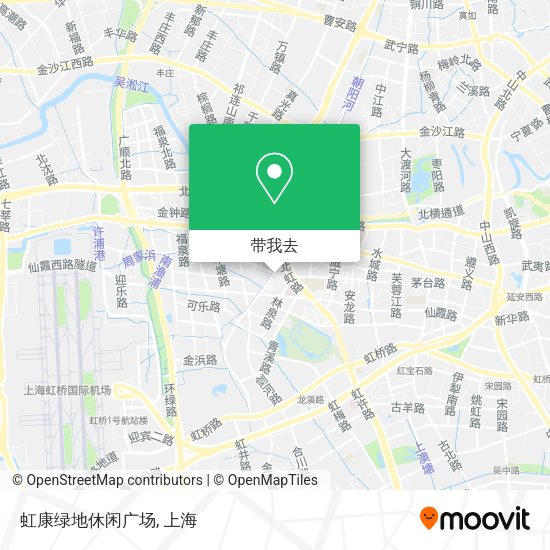 虹康绿地休闲广场地图