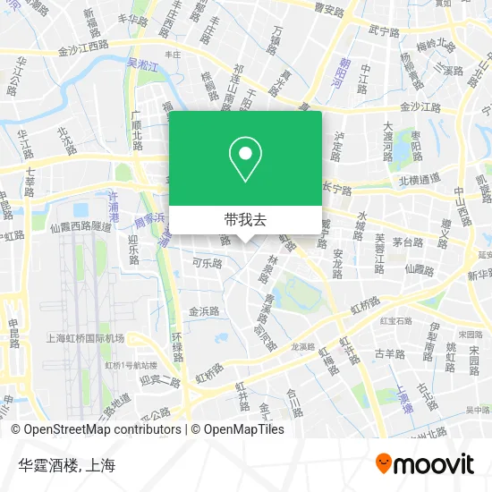华霆酒楼地图