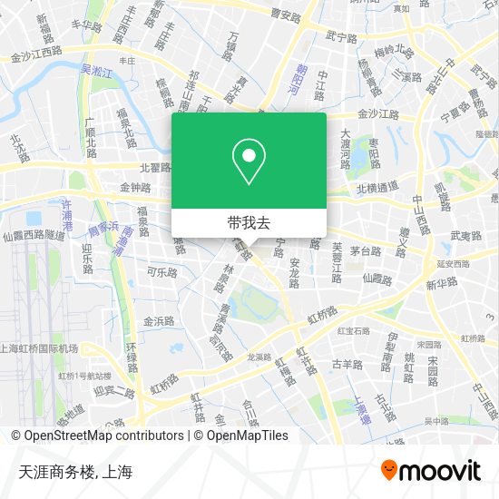 天涯商务楼地图