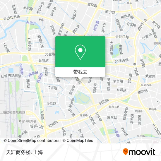 天涯商务楼地图