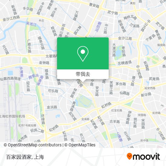 百家园酒家地图