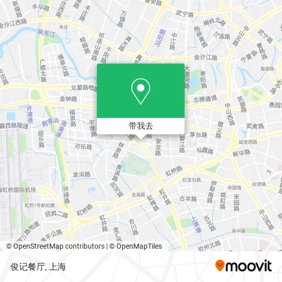俊记餐厅地图