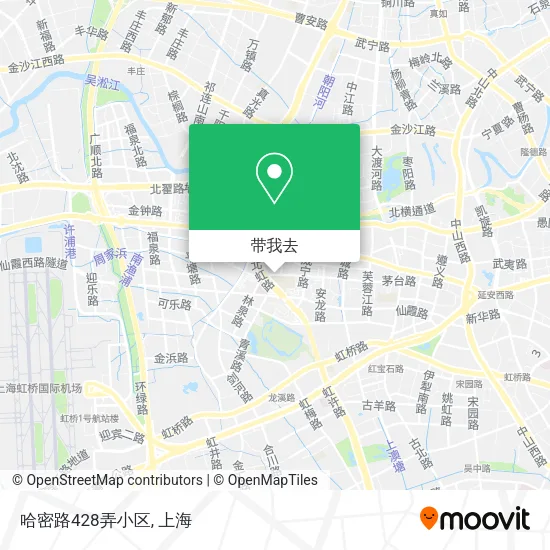 哈密路428弄小区地图