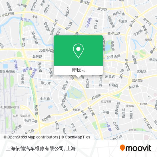 上海依德汽车维修有限公司地图