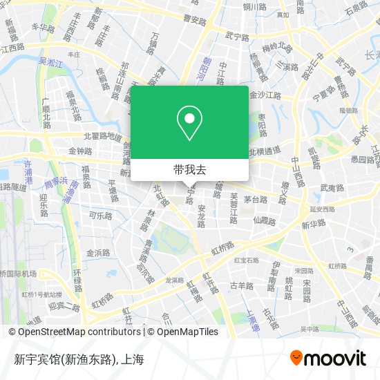 新宇宾馆(新渔东路)地图