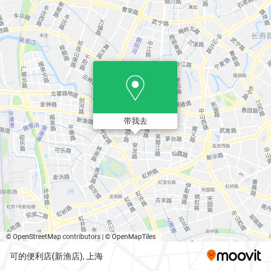 可的便利店(新渔店)地图
