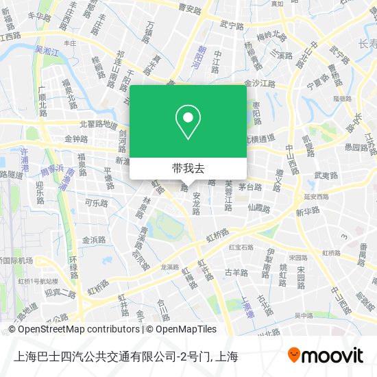 上海巴士四汽公共交通有限公司-2号门地图