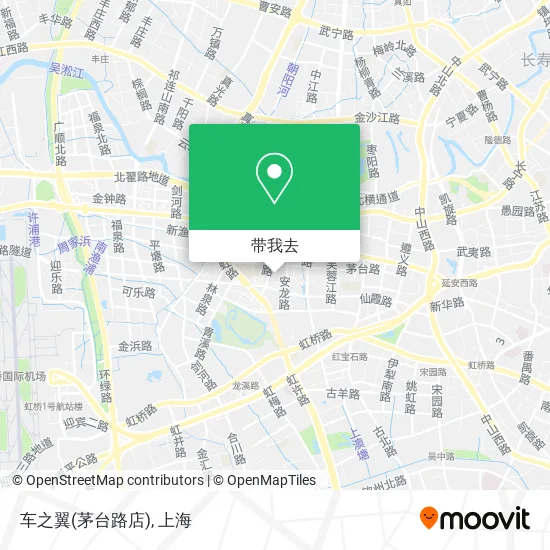 车之翼(茅台路店)地图