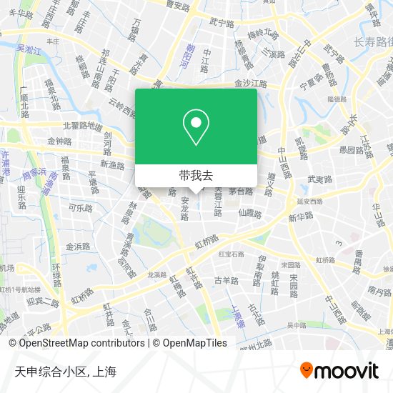 天申综合小区地图
