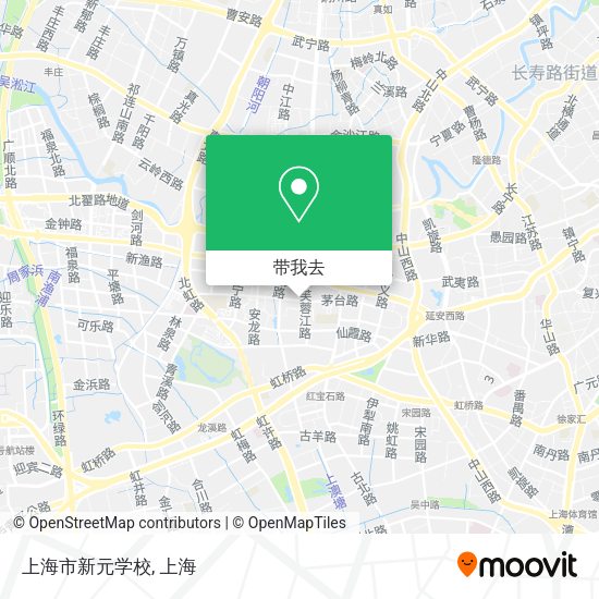 上海市新元学校地图