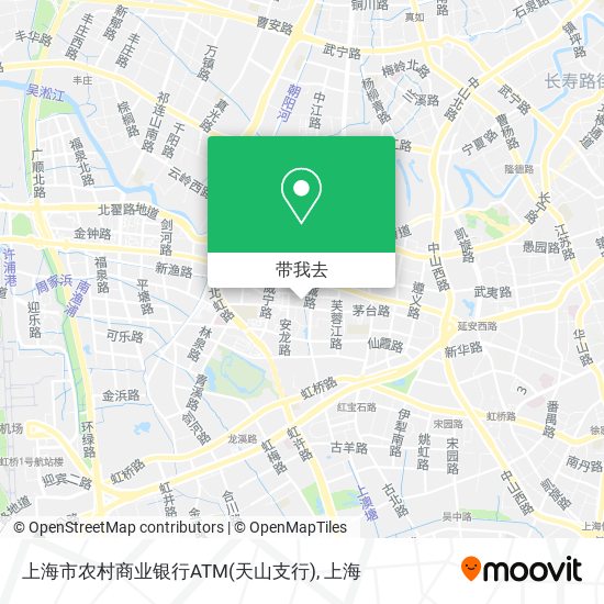 上海市农村商业银行ATM(天山支行)地图