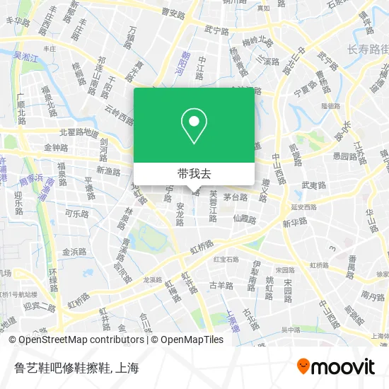 鲁艺鞋吧修鞋擦鞋地图