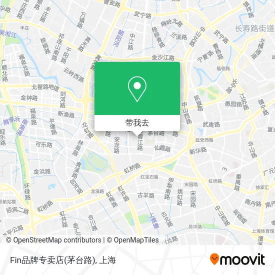 Fin品牌专卖店(茅台路)地图