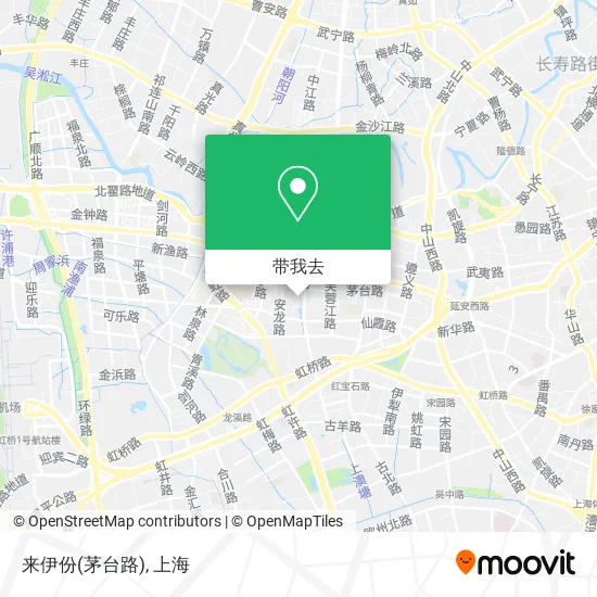 来伊份(茅台路)地图