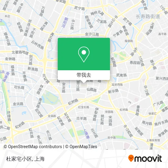 杜家宅小区地图