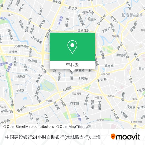 中国建设银行24小时自助银行(水城路支行)地图