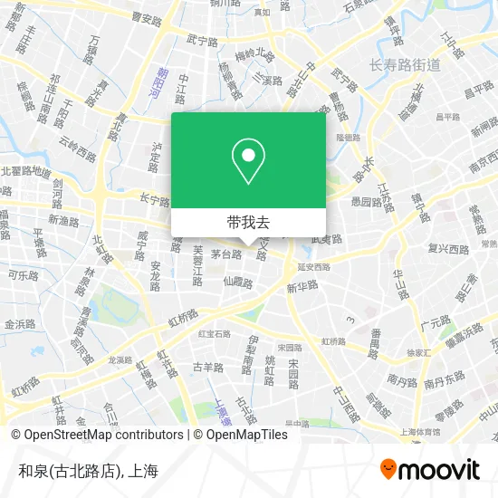 和泉(古北路店)地图
