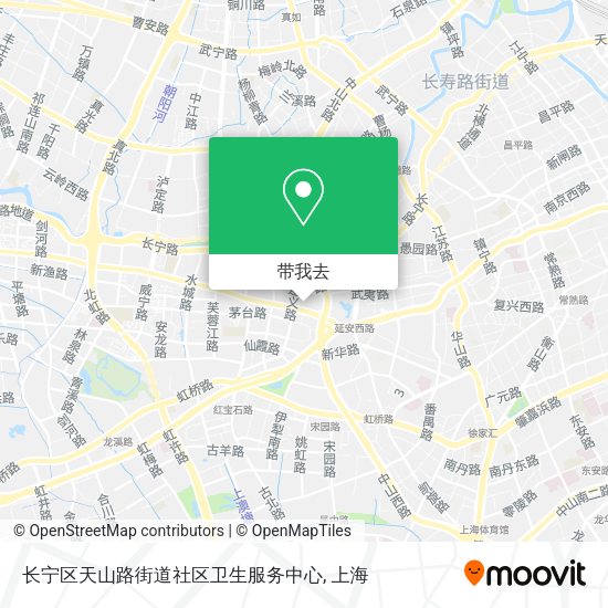 长宁区天山路街道社区卫生服务中心地图