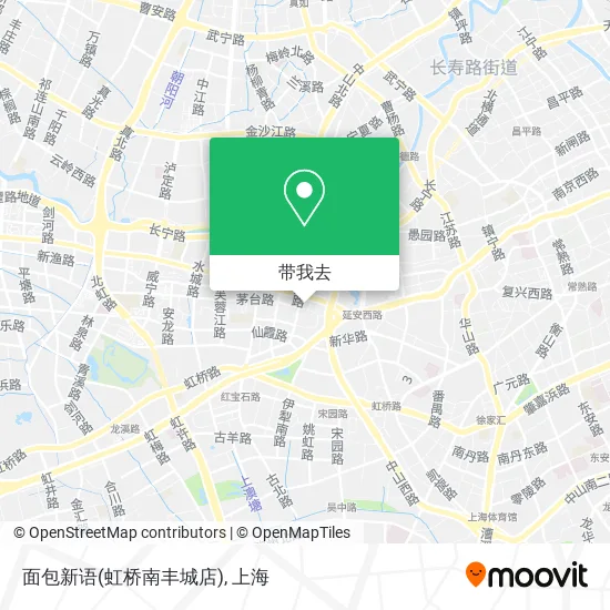 面包新语(虹桥南丰城店)地图