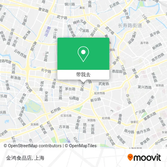 金鸿食品店地图