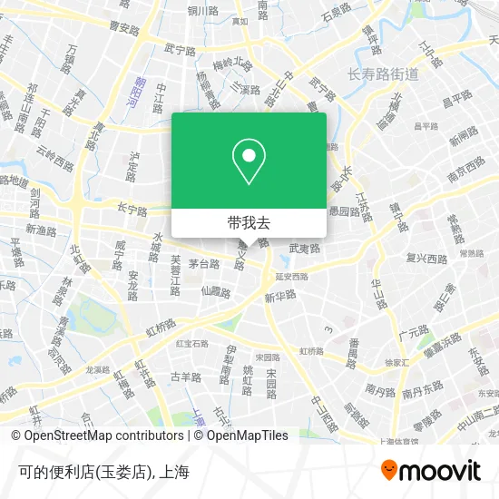 可的便利店(玉娄店)地图