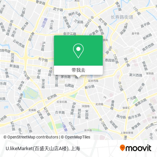 U.likeMarket(百盛天山店A楼)地图