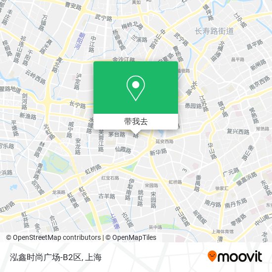 泓鑫时尚广场-B2区地图