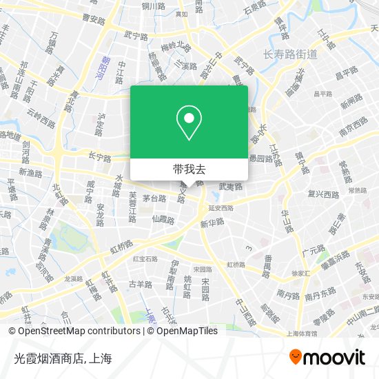 光霞烟酒商店地图