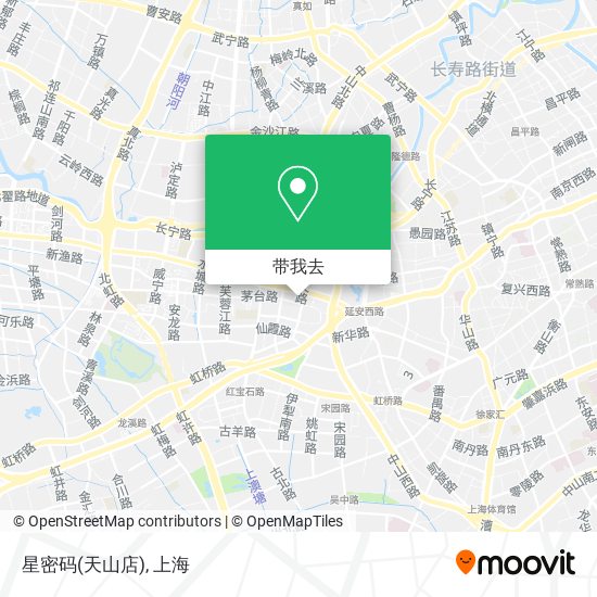 星密码(天山店)地图