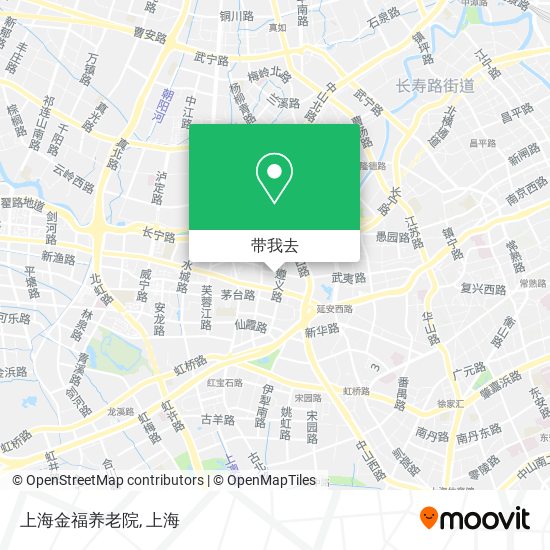 上海金福养老院地图