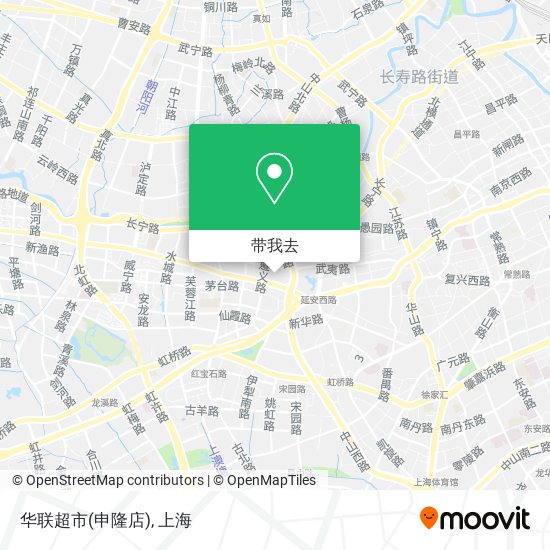 华联超市(申隆店)地图