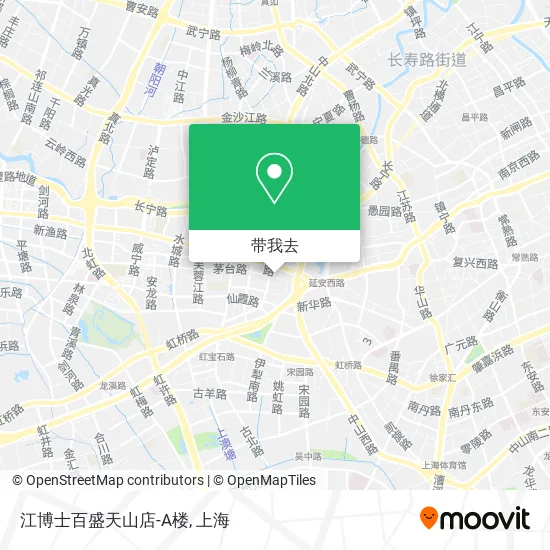 江博士百盛天山店-A楼地图