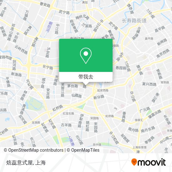 焙蕊意式屋地图
