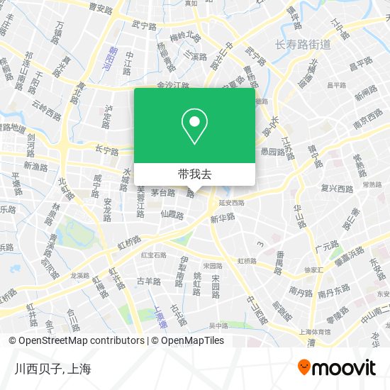 川西贝子地图