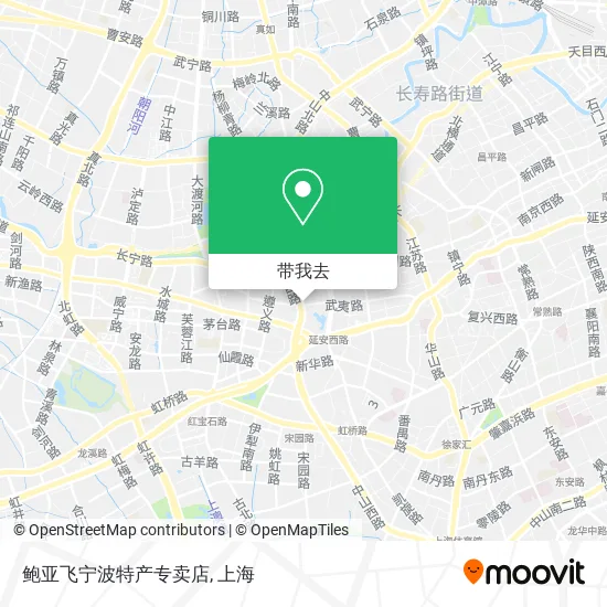 鲍亚飞宁波特产专卖店地图