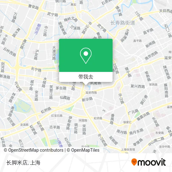 长脚米店地图
