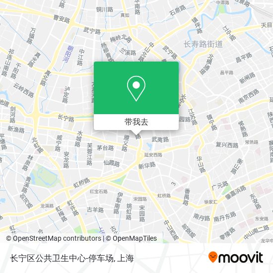 长宁区公共卫生中心-停车场地图