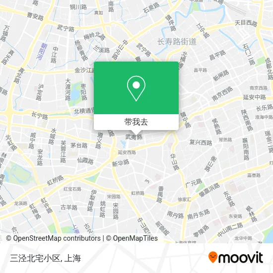 三泾北宅小区地图