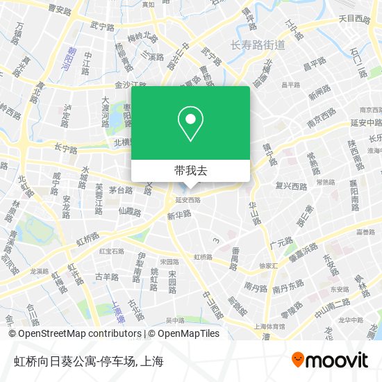 虹桥向日葵公寓-停车场地图